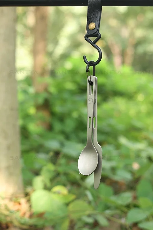 SANTTA Super Light Healthy Titanium Knife for Outdoor Use