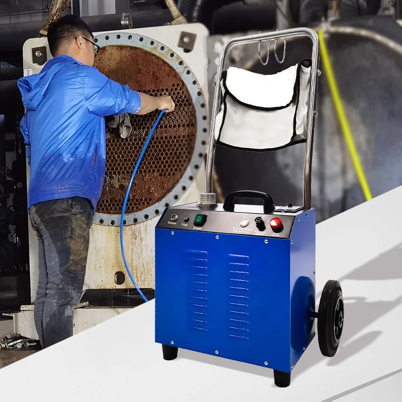 Tube cleaning system electric tube cleaning machine tube brush cleaner