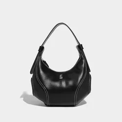 Fashion trending concise leather custom handbags luxury pink women bags