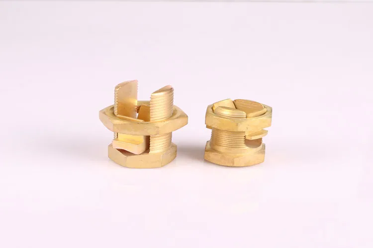 HUA DIAN 2020 bronze split bolt earth rods and accessories