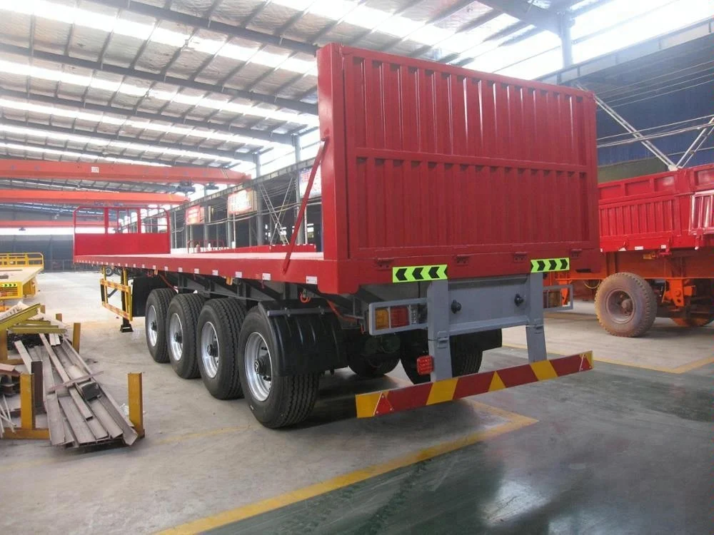 Utility 20/40/45/53ft Container Flatbed Semi Trailerself Loading Container Semi Trailer Dump Function Skeletal Trailers