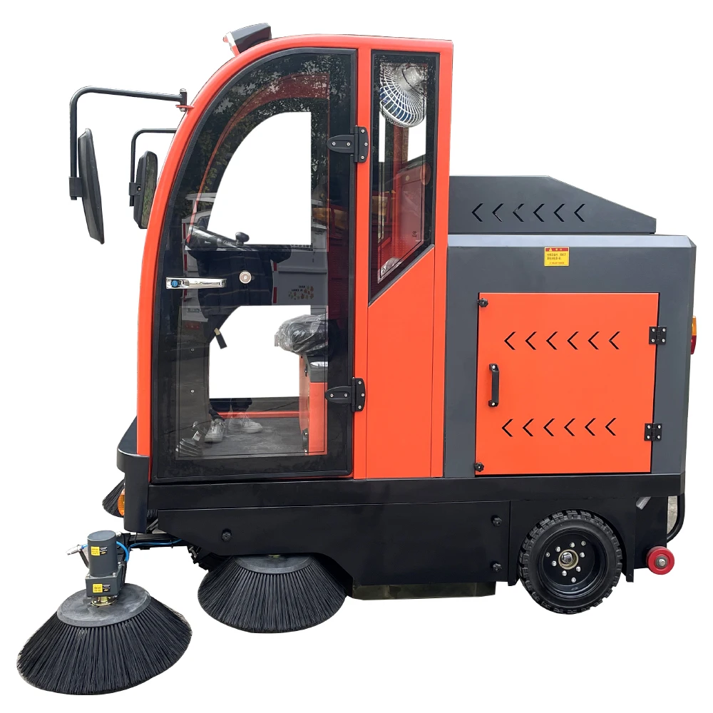 Electric Street Road Dust Cleaning Equipment Road Sweeper 1260mm/Road Dust Cleaning Equipment