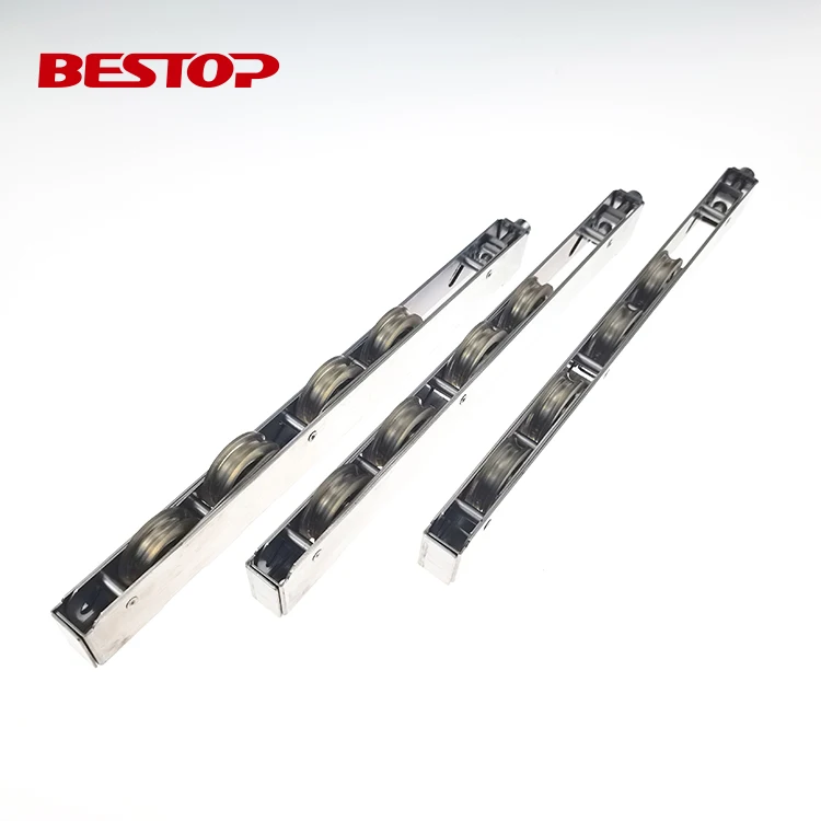 High quality amber roller stainless steel shell aluminum sliding window roller wheels 15mm width