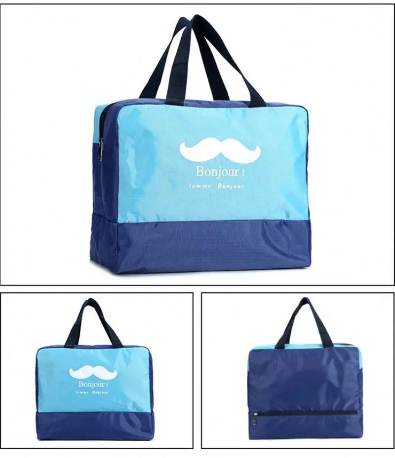 
Travel to include wash bag dry, separate and waterproof beach portable sports bag 