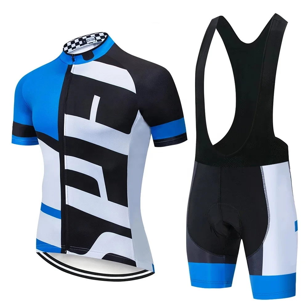 
Summer uniformes de ciclismo cycling wear 100% polyester cycling team jersey set custom roupas de ciclistas 