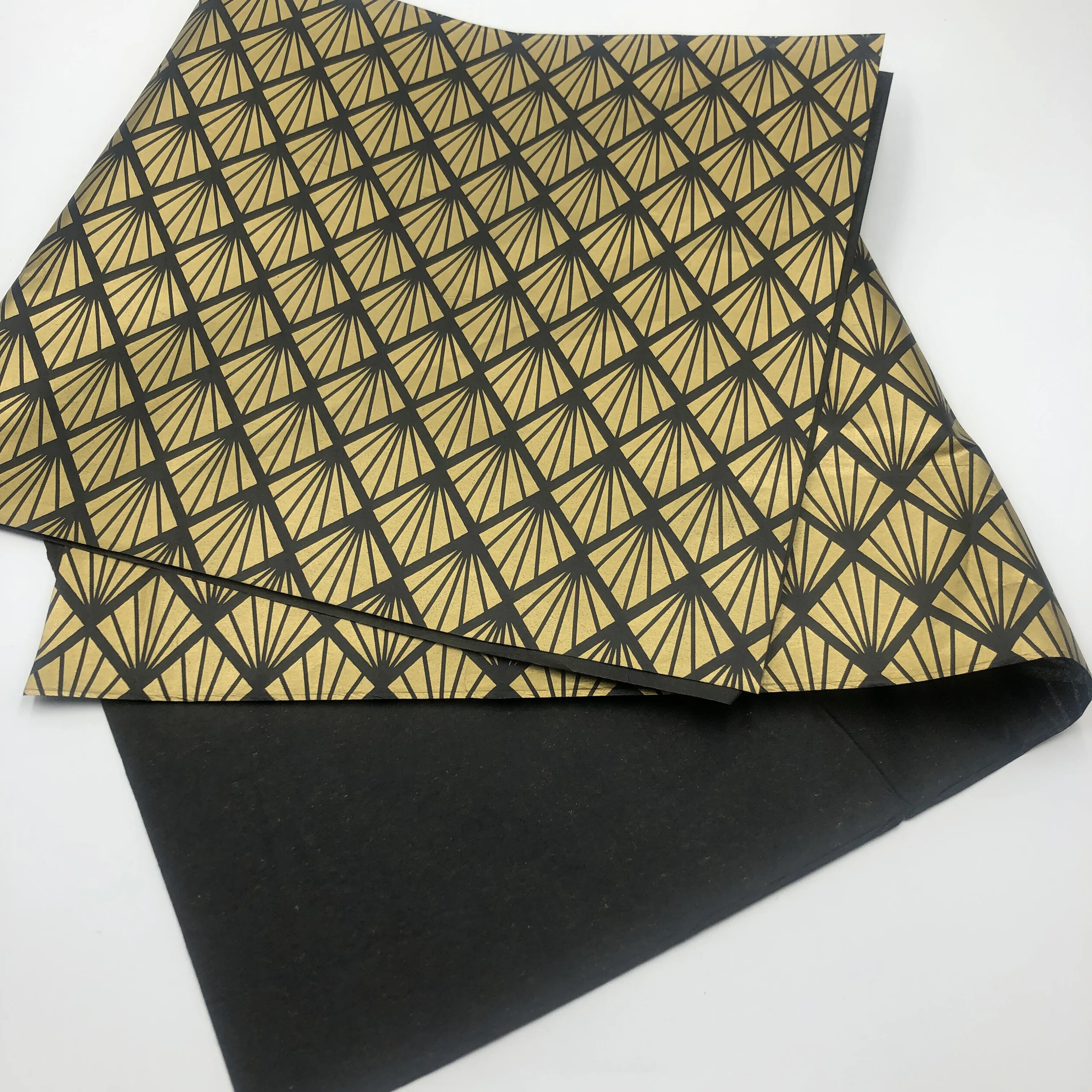 Metallic Wrapping Paper Tissue Custom Logo Tissue Paper Acid Free 17gsm Wrapping Metallic Gold Silk Paper