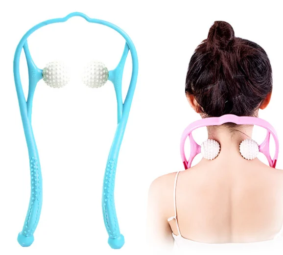 Duolite Plastic Neck Massage Pressure Point,  Point Massager for Neck Pain Relief