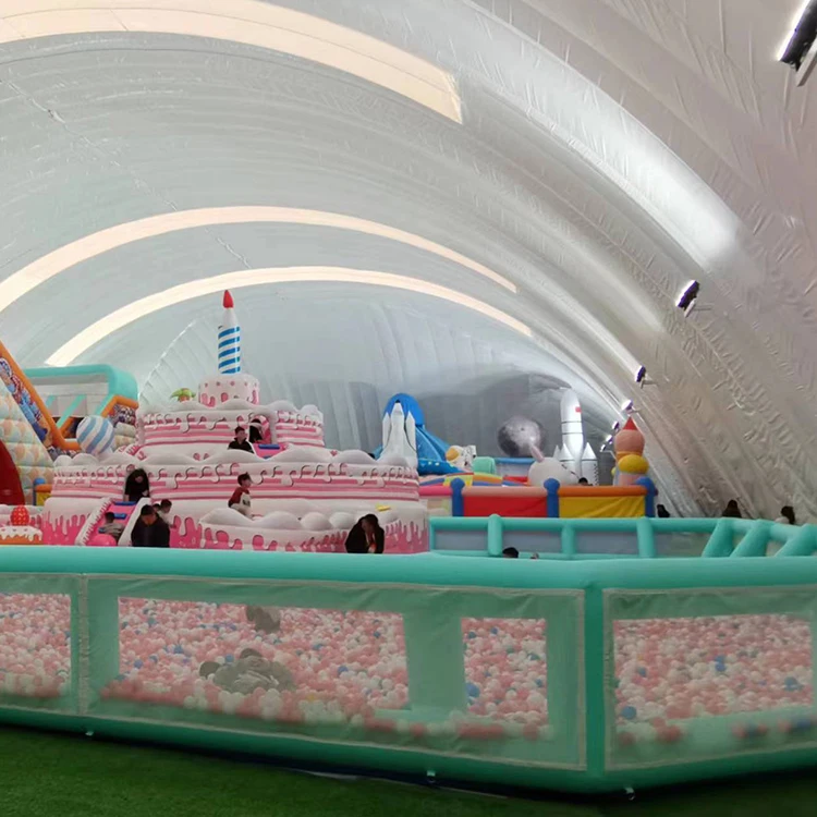 Inflatable dome Inflatable structure Inflatable membrane for amusement park  Temporary building