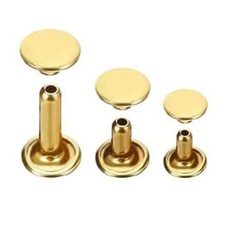 
Custom Different Size 6 mm 8 mm 10 mm 12 mm 15 mm 20 mm Long Double Head Rivet Logo 