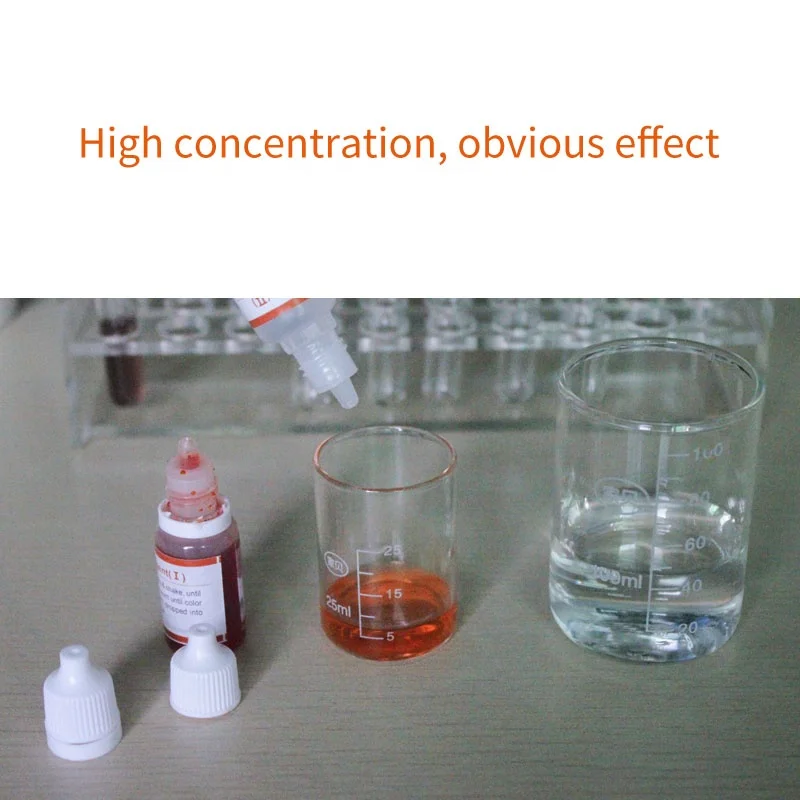 10 мл бутылка для проверки KH карбоната твердость содержание внутри воды KH карбонатные капли