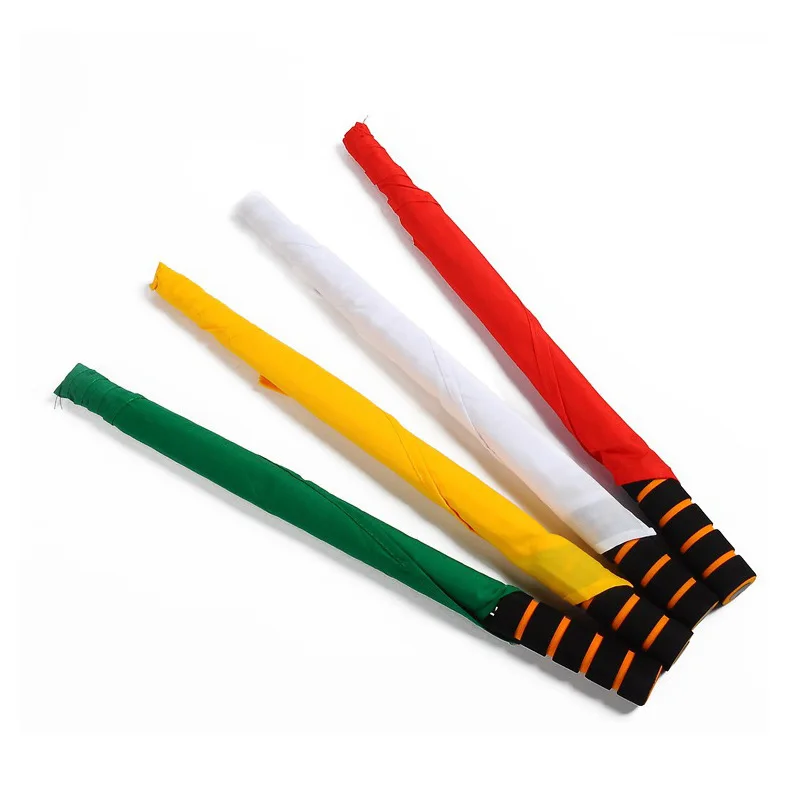 Флаг футбольного судьи для спортивных соревнований флаги судья флаг с сумкой переноски