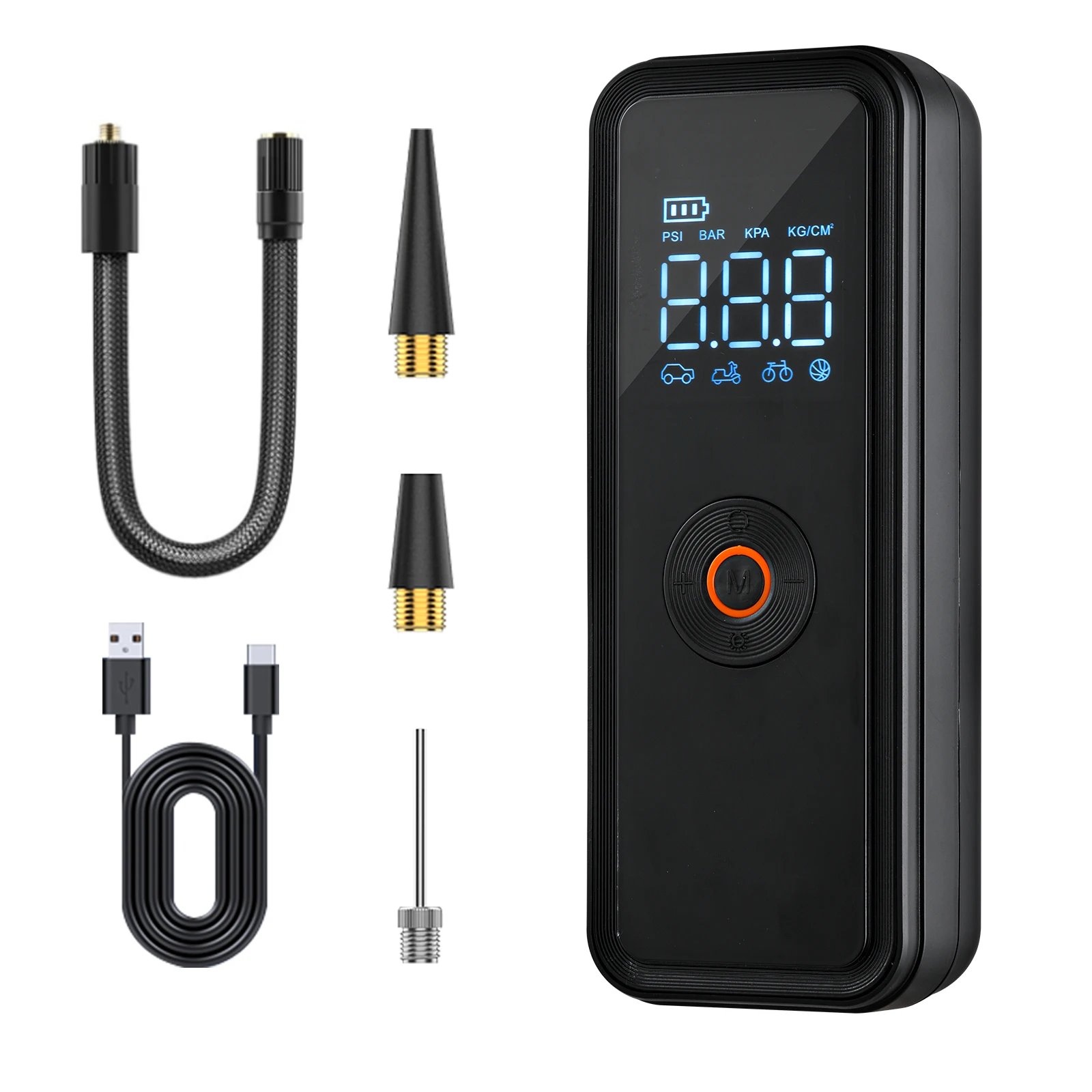 120psi smart digital display Electric Inflator Car Air Pump Air Compressor