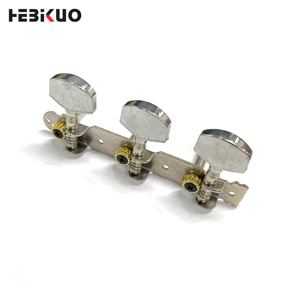 String Button Classical Acoustic Guitar Tuner Metal String Quasi Half Slow Knob Tuner String Instrument Tuning Pegs