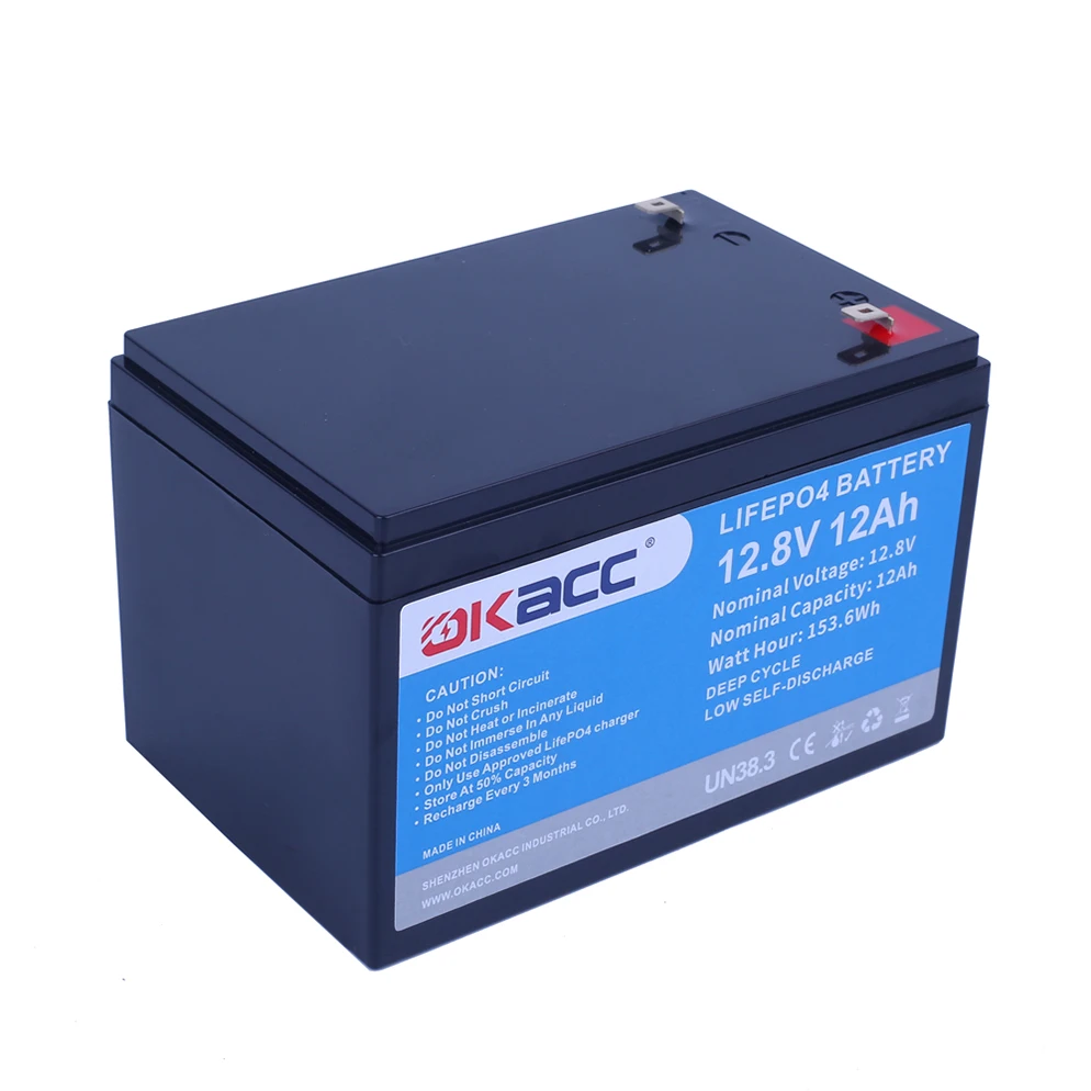 Global Bestseller Solar Rechargeable Lifepo4 For Replacing Sla 12V 12Ah Lithium Battery