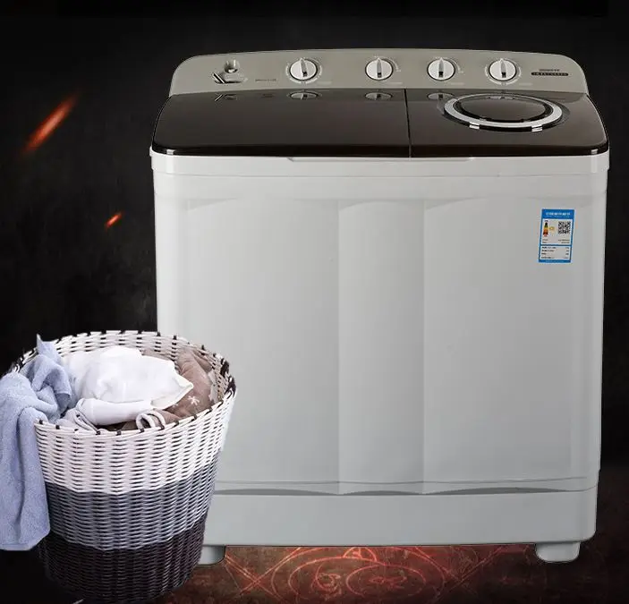 Household large capacity 5kg-40kg washing machine stainless drum variable frequency semi automatic twin tube washing machine