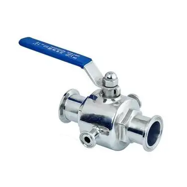 sanitary stainless steel Insulated ball valve heat preservation ball valve