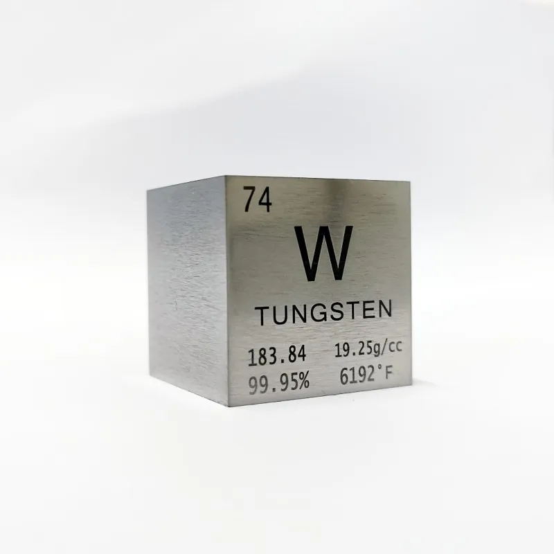 Metal Cobalt Co Cube 10 mm Periodic Table Format High Purity 99.96%