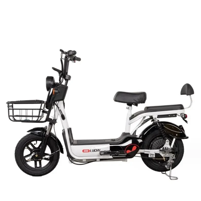 2 wheel cheap new 350w 500w 48v electric moped bike with pedals electrica ebike scooter electric bike bicycle