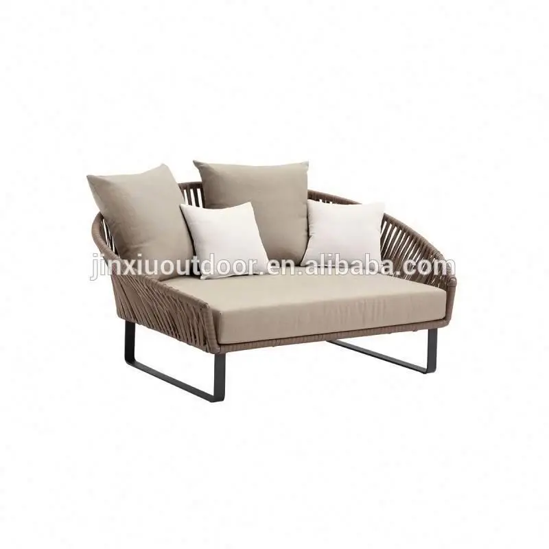 Rope weaving outdoor furniture sofa set JX-2082