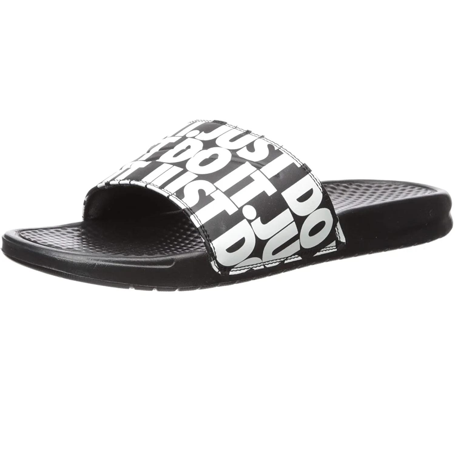FREE SAMPLE Beach Pool Shoes Black Black White Manufacture Non Slip Wholesale Summer Custom Slide Sandal Men