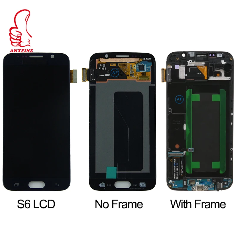 s6 edge plus lcd screen For samsung s6 edge display For samsung s6 display