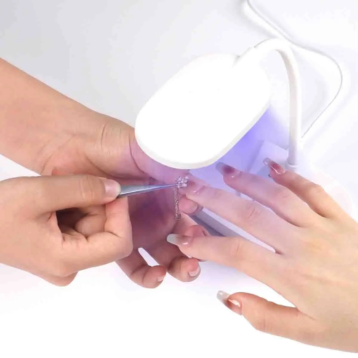Hot Sale Rechargeable Mini Led Uv Nail Lamp Cordless Manicure Nail Table Lamp for Gel Nail Polish Curing