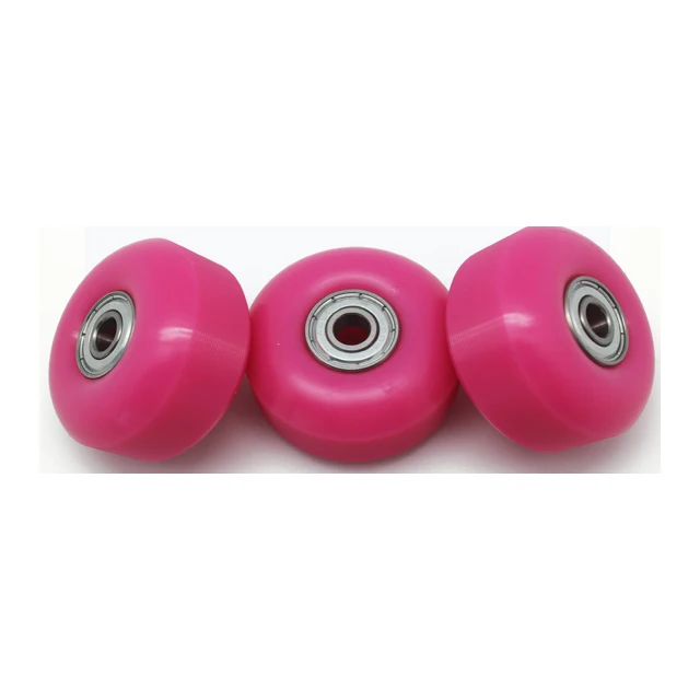 Factory Sale 52mm 53mm 54mm 55mm 56mm 100A Conical Mini Skateboard Wheels With Bearings