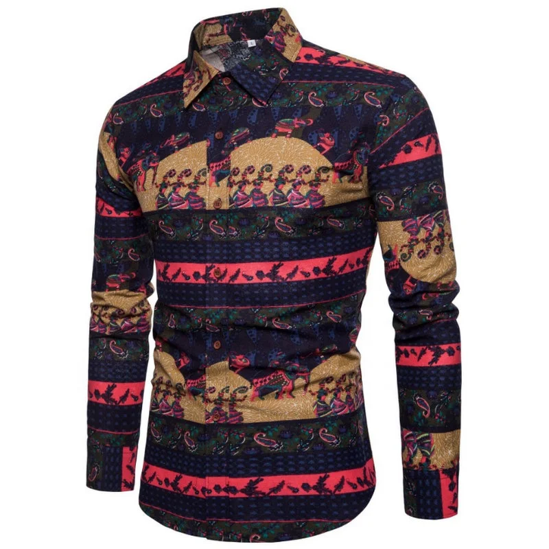 Super September Promotion Long Sleeve Social Masculina Shirts Men