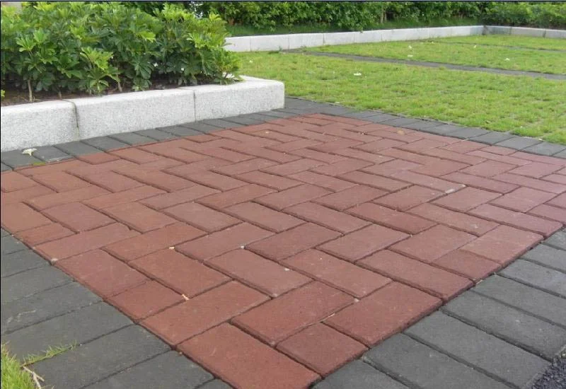 Earth friendly water Permeable brick pavers