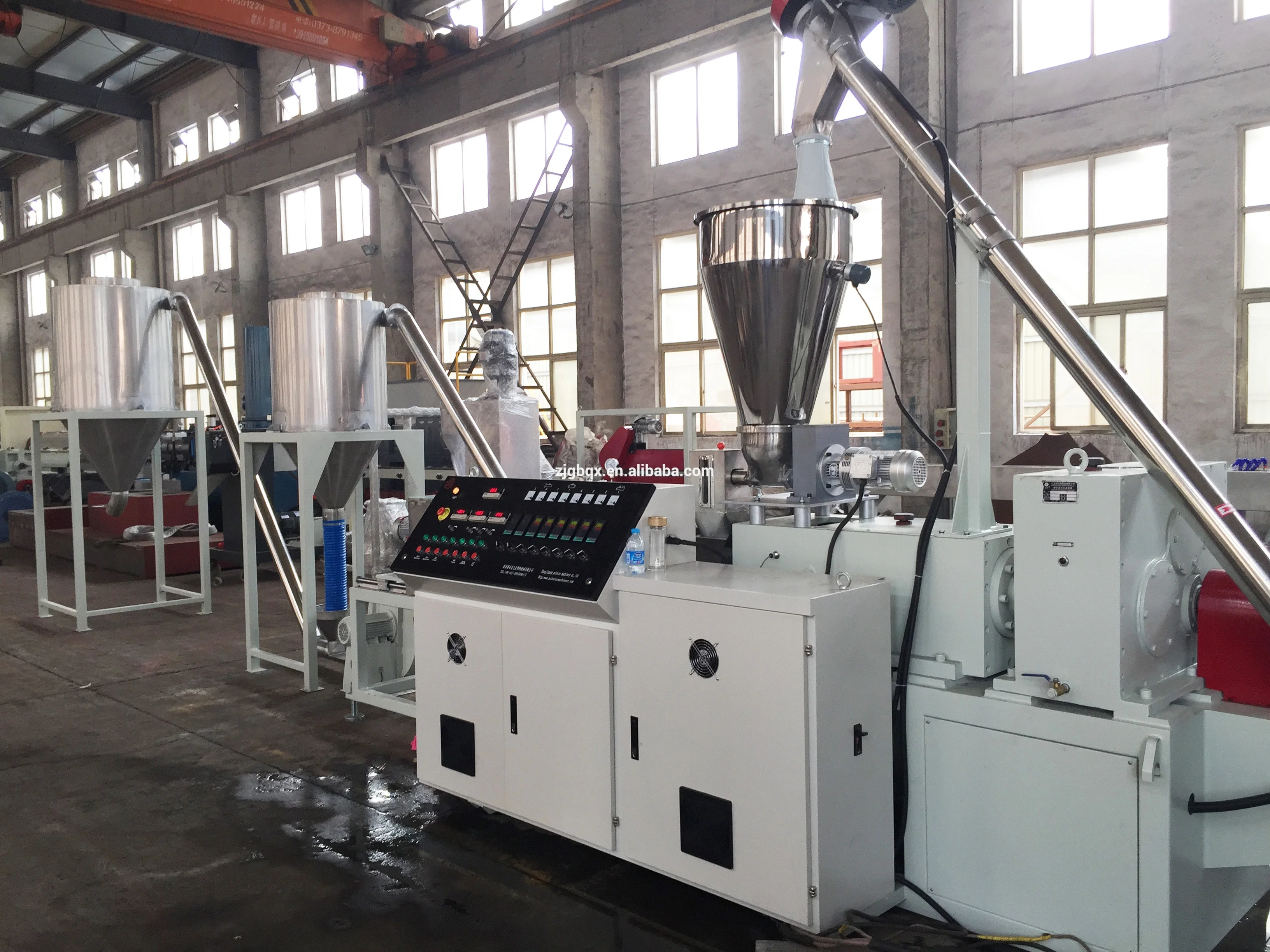 High quality PVC pelletizer / hot cutting granulator / PVC pellet production line