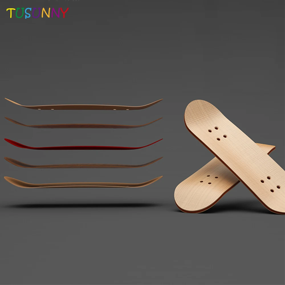 Five Layer Canadian Maple Finger Skateboard Hot Sale Finger Toy Intellectual Cool Fingerboard Finger