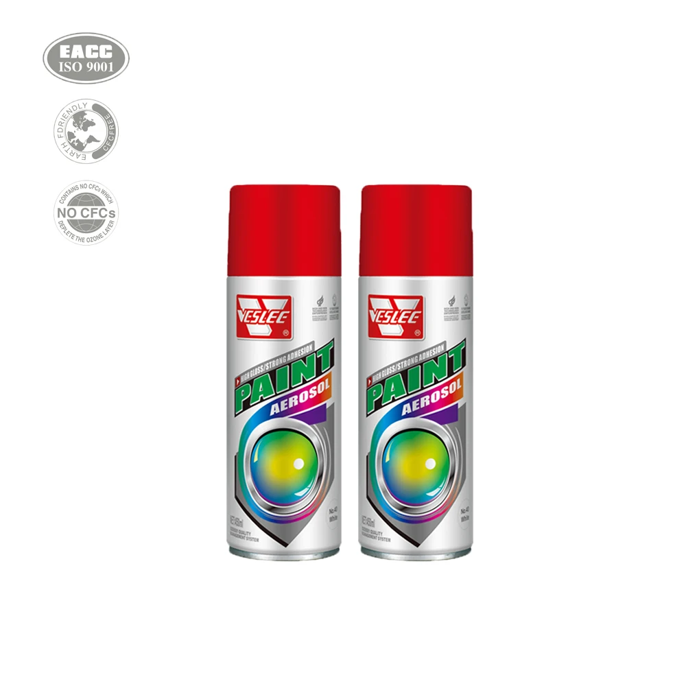 Metal Paint Colors Repair Coating Acrylic Lacquer Aerosol Spray Paint