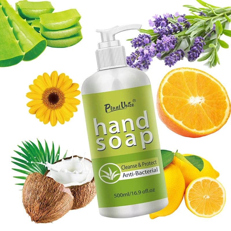 Bomei Made Factory Supplied Liquid Hand Soap OEM Portable Wash in Bottles with Pump