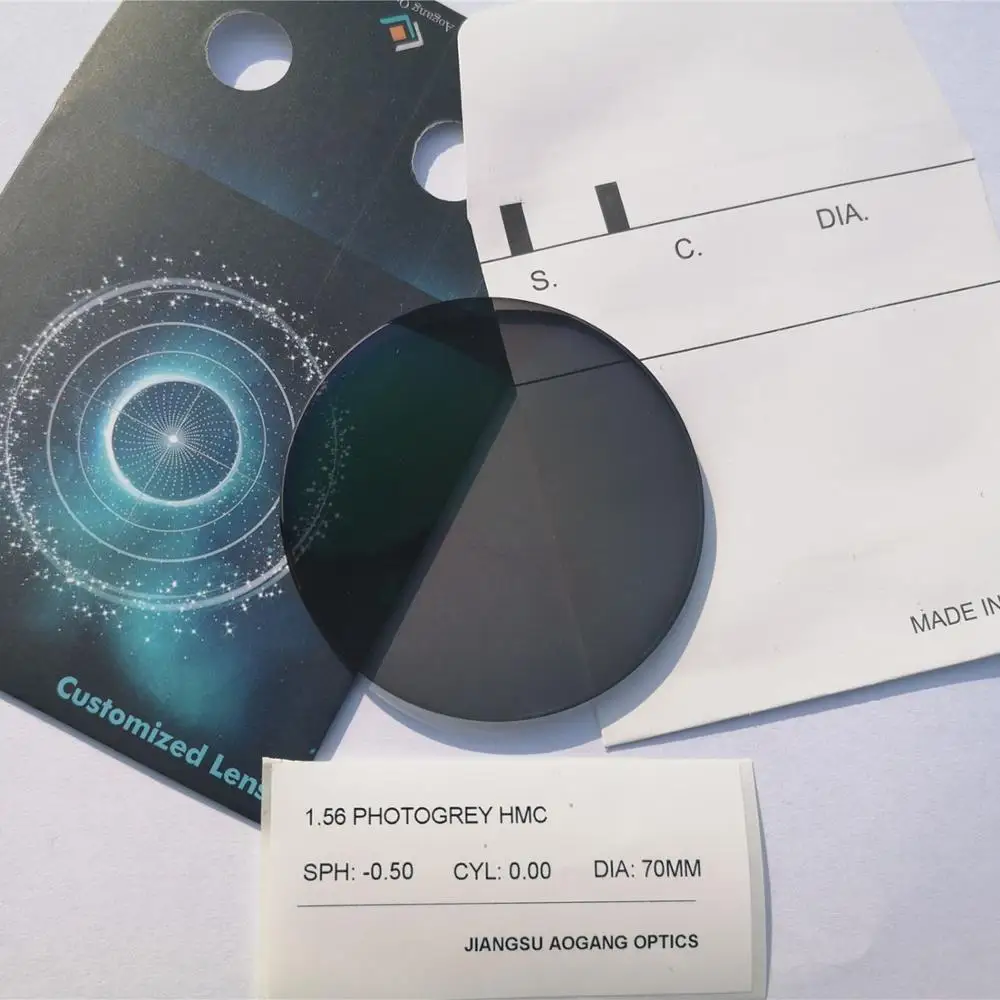 Photochromic Lenses Photogrey Lenses Optical Lenses Manufacturer in China