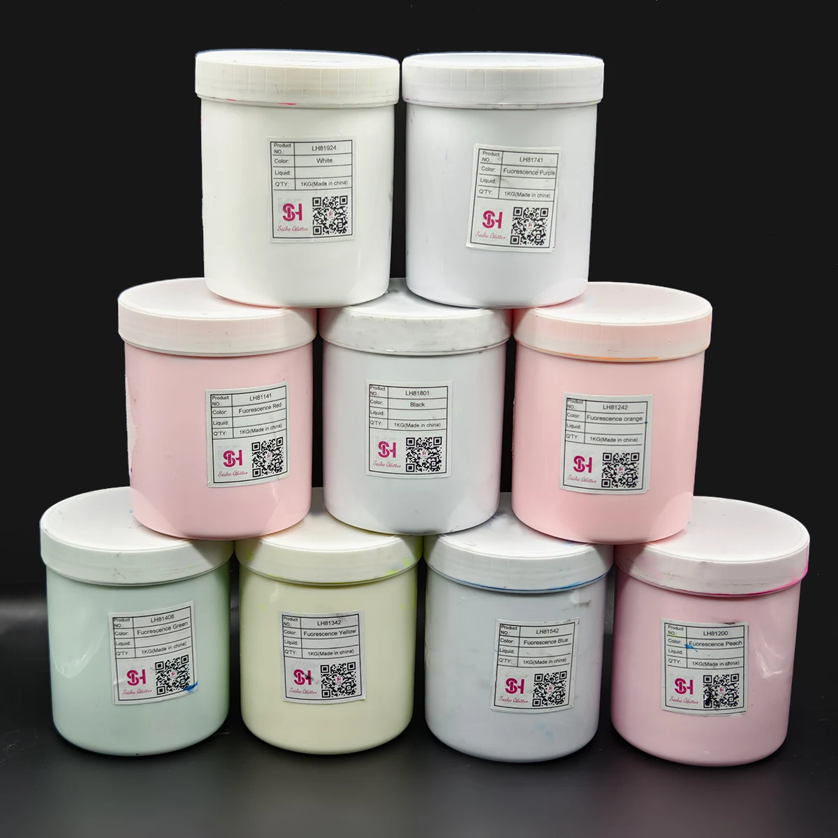 Wholesale Color Paste Pigment 1kg per Pottle Epoxy Resin Pigment Handmade Craft and Art Decoration