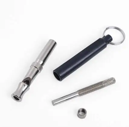 Dog Whistle To Stop Barking Device Dog Copper Silent Ultrasonic Training Flute Stop Barking for Pet Supplies Sound Trainer Tool