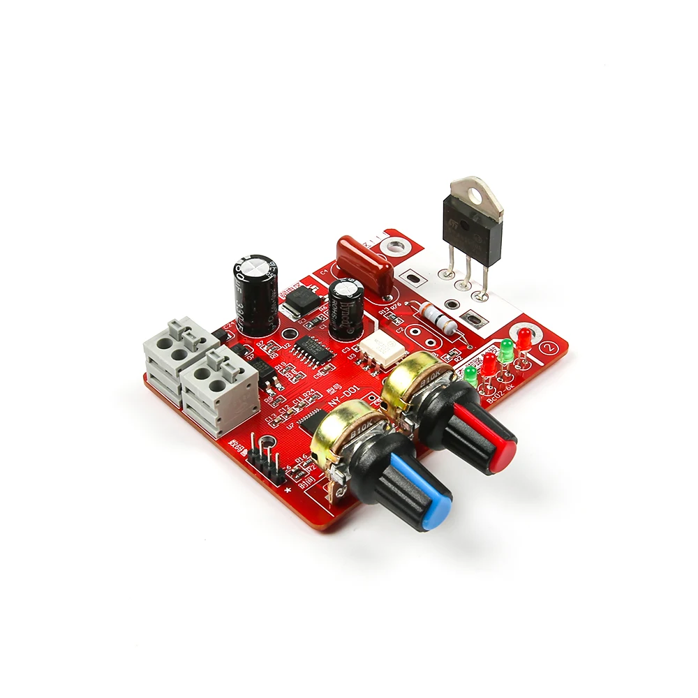 NY-D01 40A/100A Digital Display Spot Welding Module Time And Current Controller Panel Timing Ammeter Spot Welders Control Board