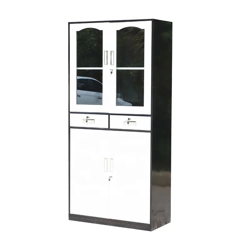 Goshen OEM ODM YongKang factory Double door modern design cheap office storage steel/metal cupboard/file cabinet