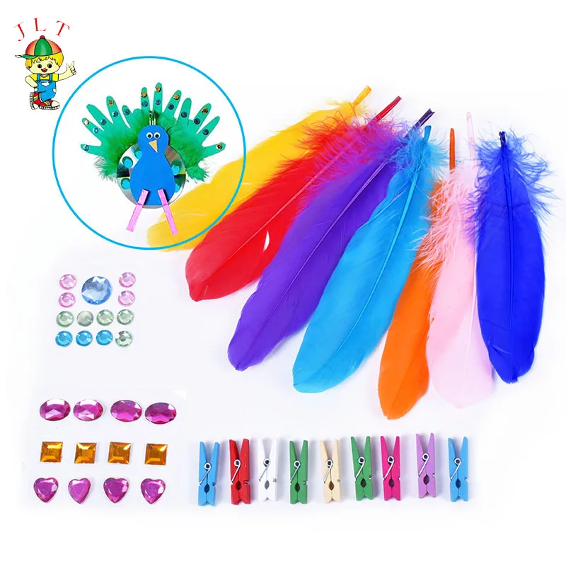 Factory Direct Supply Diy Creative Pipe Cleaners Craft Handmade Children Educational Toy Diy Craft Supplies Set