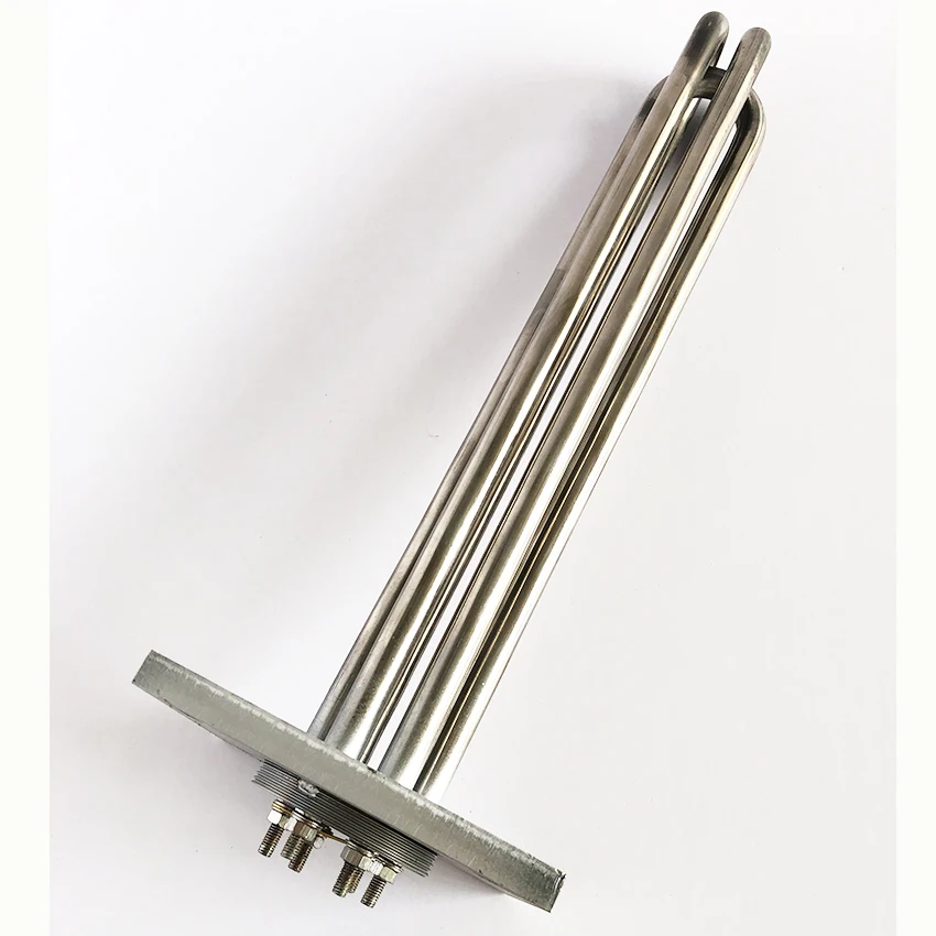 New Technology 50Kw Explosion Proof Tubular Flange Screw Immersion Heaters