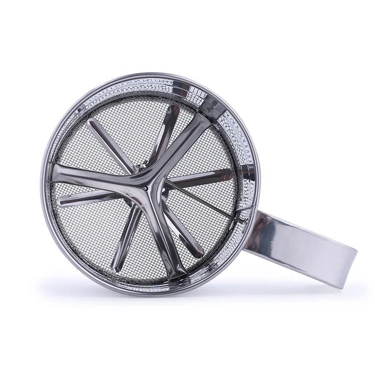 
Stainless Steel Manual Trigger Flour Sifter Baking Tools Fine Mesh Flour Sieve 