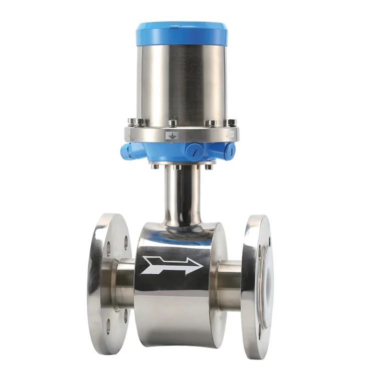 Low Price Electromagnetic Water Flow Meter IP68 Battery Operated Electromagnetic Flow Meter