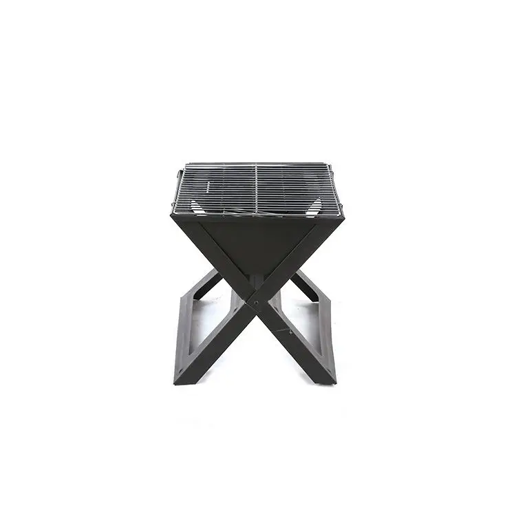 Small Size of X Style Japanese Notebook Foldable/Folding BBQ Barbecue Kebab Charcoal Camping Grills