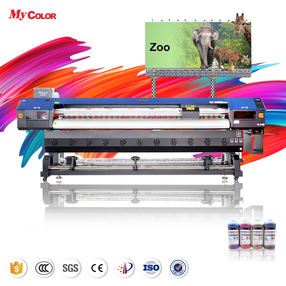 1.3m 1.6m 1.8m 3.2m vinyl printing banner sticker printing machine plotter printer xp600 I3200 inkjet eco solvent Printer