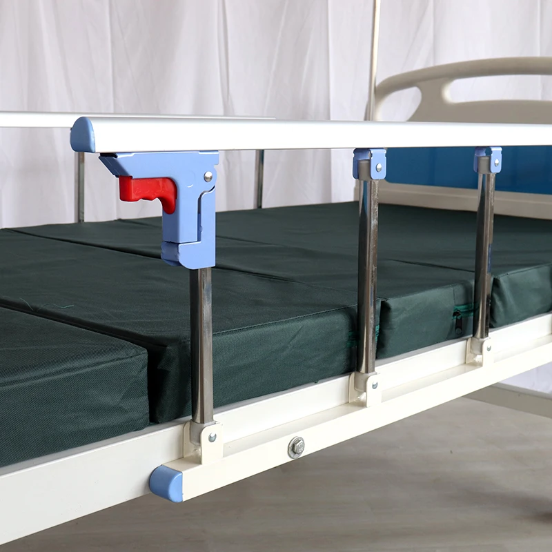 Orp-BM11C Hot Selling Foldable Aluminium Alloy Side Rails Hospital Patient Beds With Single Crank