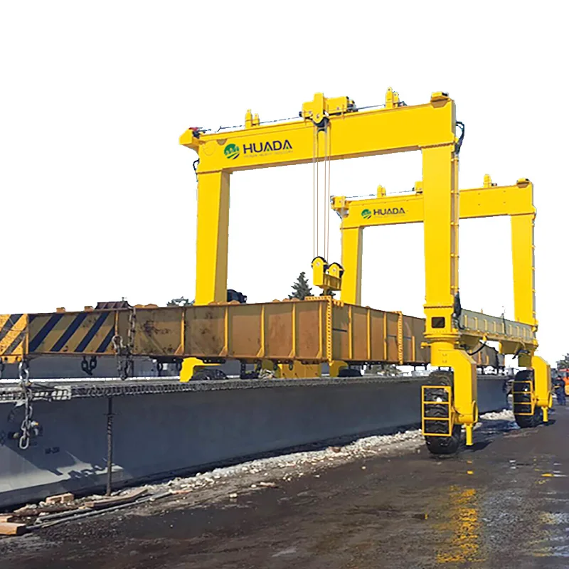 40-тонный 40 6 тонный колесный подъемник опорный кран козловые краны
