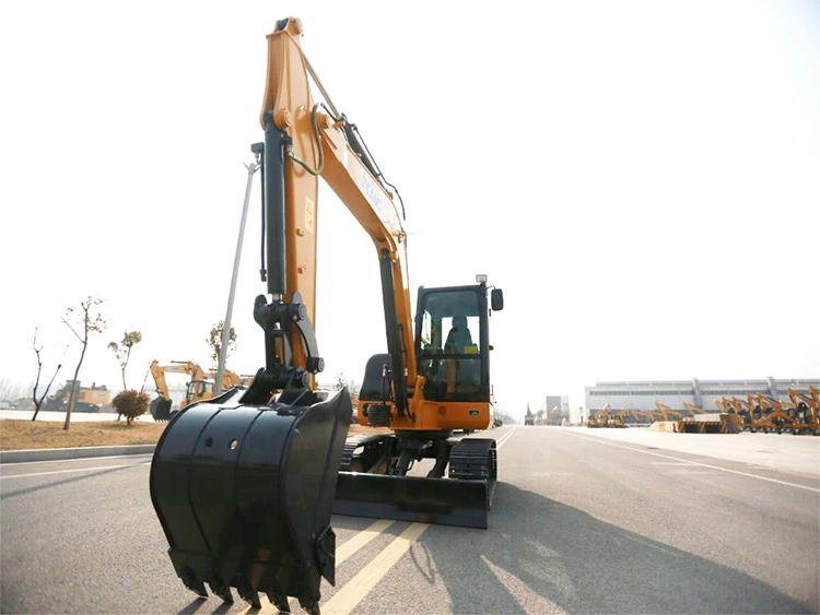 Большой экскаватор для землеройной техники 75 тонн гусеничный XE750D горное оборудование хорошего