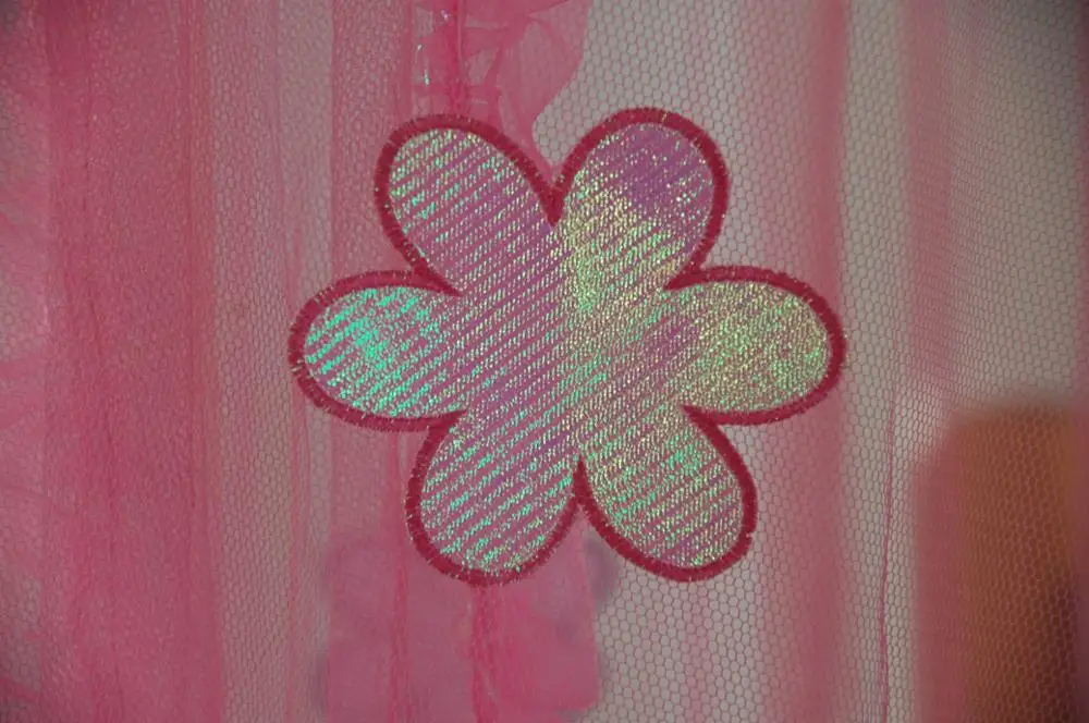 girls bed rose red color canopy mosquito net pinky princess baby bed mosquito net