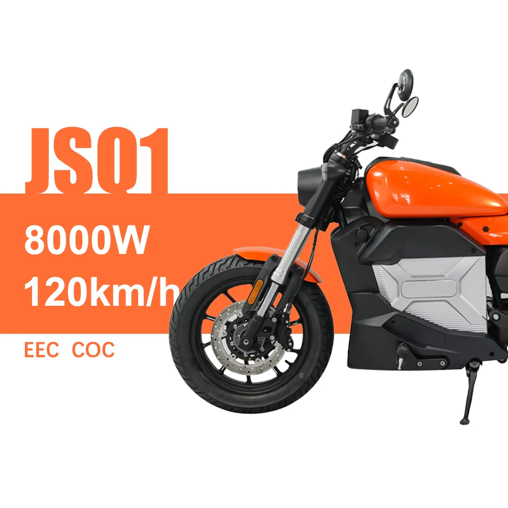 China Super Eec Certified High Speed 120Km/H Electric Scooter Motorcycle Electric Moped Fat Bike 8Kw Motor Power