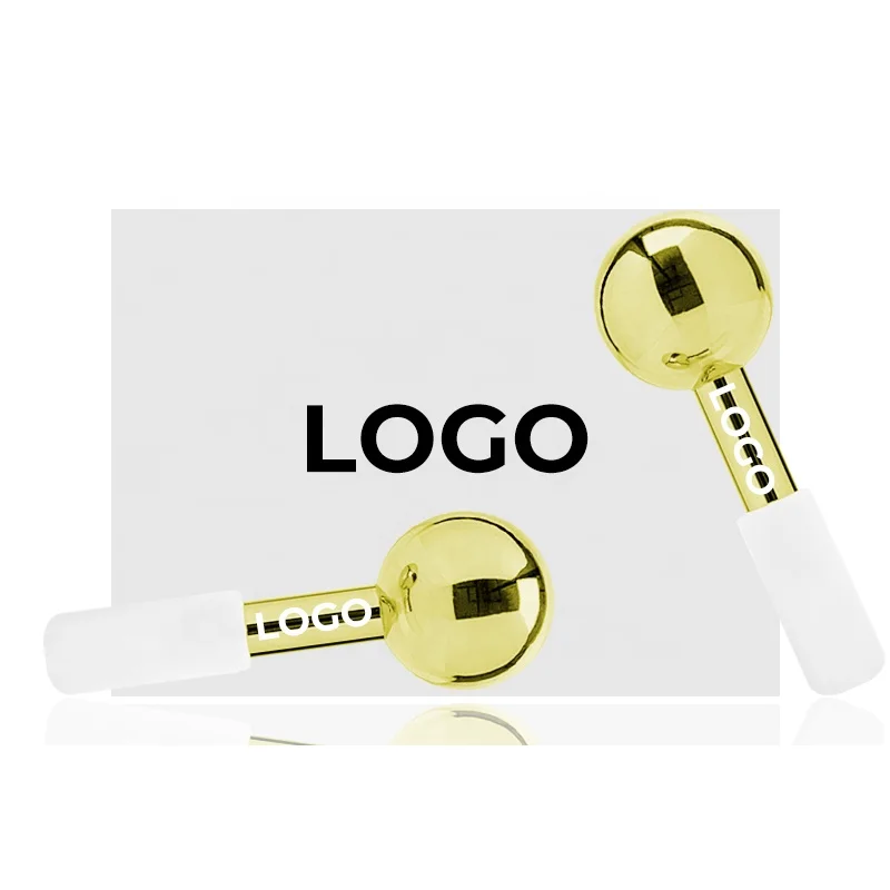 Freezing Ice Roller For Facial Skin Cooling Full Face Lifting Cyro Cooling Facial Sticks Skin Tighten Roller Globes For Face